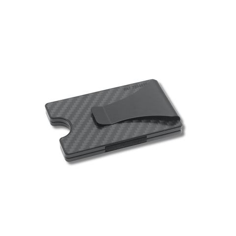 Storus Smart Wallet RFID blocking card holder money clip in carbon fiber