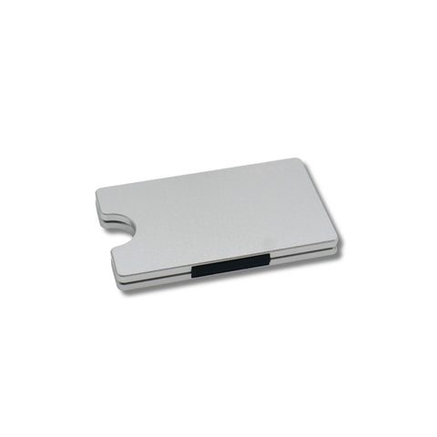 Storus Smart Wallet card holder money clip in premium aluminum finish