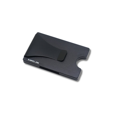 Storus Smart Wallet card holder money clip in premium black finish