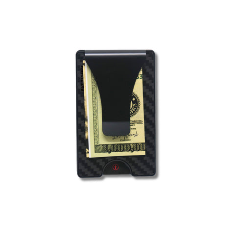 Storus Smart Wallet RFID blocking card holder money clip in carbon fiber