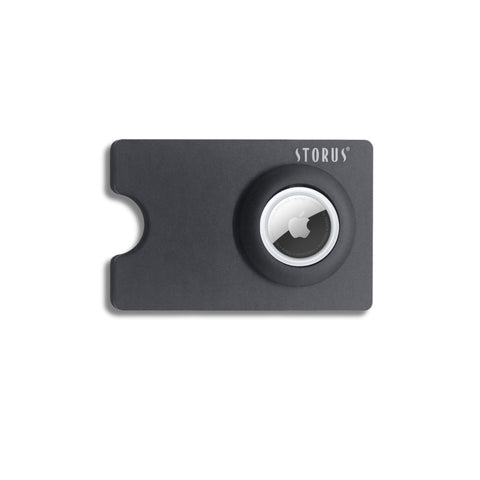 Storus Smart Wallet Trackable with air tag compartment built in