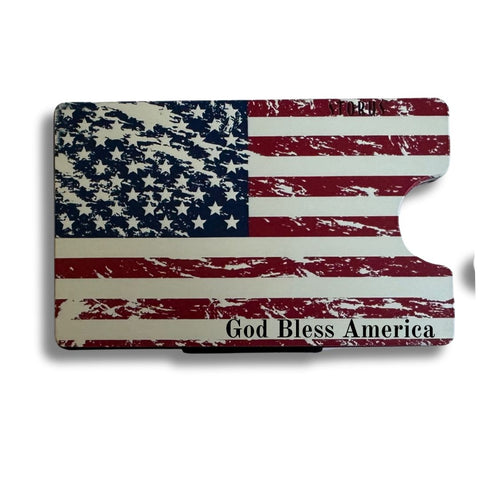 Smart® Wallet - Distressed American Flag
