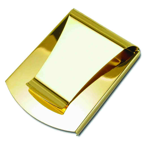 Storus® Promotions - Smart Money Clip Gold Finish without engraving - designed by #ScottKaminski #Storus #jewelrycase #travelcase #PromotionalProducts #PromotionDistributors #Distributors #customizable #engravable #personalize