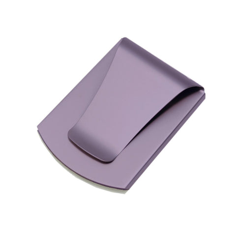 Storus® Promotions - Smart Money Clip Purplel Finish without engraving - designed by #ScottKaminski #Storus #jewelrycase #travelcase #PromotionalProducts #PromotionDistributors #Distributors #customizable #engravable #personalize