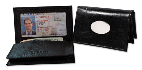 Storus® Promotions -Black Smart Card Case Leather - shown with metal plate - by #ScottKaminski #Storus #cardcase #metalwallet #wallets #mensaccessories #man #life #lovethis #promotionalitems