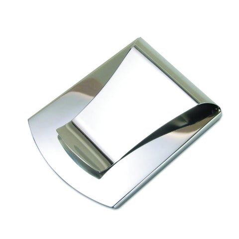 Storus® Promotions - Smart Money Clip Polished Stainless clip side shown - designed by #ScottKaminski #Storus #jewelrycase #travelcase #PromotionalProducts #PromotionDistributors #Distributors #customizable #engravable #personalize