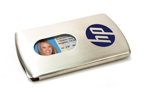 Storus® Promotions -Smart Card Case metal - front side with digital printing HP - designed by #ScottKaminski #Storus #cardcase #metalwallet #wallets #mensaccessories #man #life #lovethis #promotionalitems