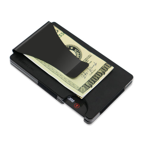 Storus Smart Wallet RFID blocking card holder money clip with airtag compartment