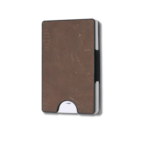 Smart Wallet Leather RFID blocking card holder money clip