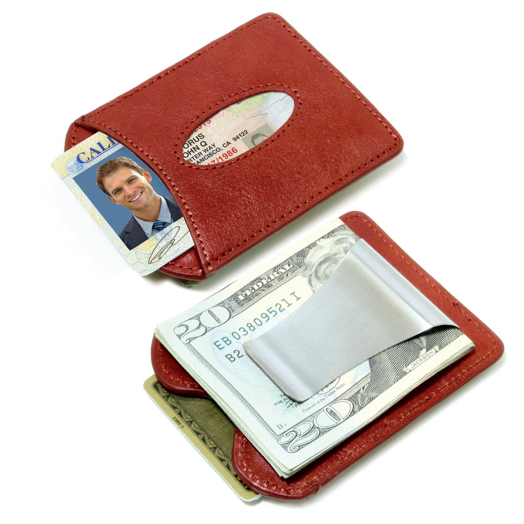 2-in-1 Stainless Steel Smart Money Clip & Credit Card Holder