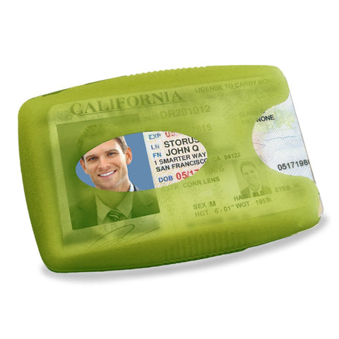 Storus® Jelly Wallets - lime green color shown - #wallets #moneyclip #man #StorusPromotions #Storus #ScottKaminski #PromotionalIndustry #PromotionalProducts #PromotionDistributors #Distributors #customizable #personalize
