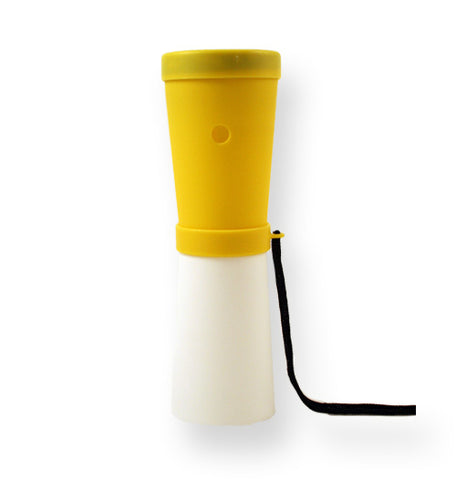 Storus® Promotions - Superhorn Yellow/White color - designed by #ScottKaminski #Storus #horns #rescue #mensaccessories #PromotionalIndustry #PromotionalProducts #PromotionDistributors #Distributors #customizable #engravable #personalize 