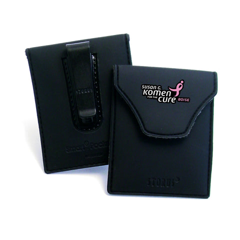 Storus® Promotions - Smart Fitness Wallet with Susan G. Komen Pad printing -- designed by Storus