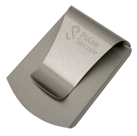 Storus® Promotions - Smart Money Clip Brushed Stainless with engraving - designed by #ScottKaminski #Storus #jewelrycase #travelcase #PromotionalProducts #PromotionDistributors #Distributors #customizable #engravable #personalize